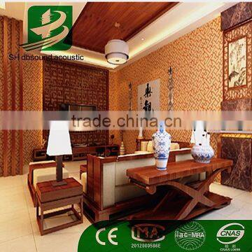 Eco-friendly 100% Polyester Durable Decorative Moistureproof Soundproof Wall Panel