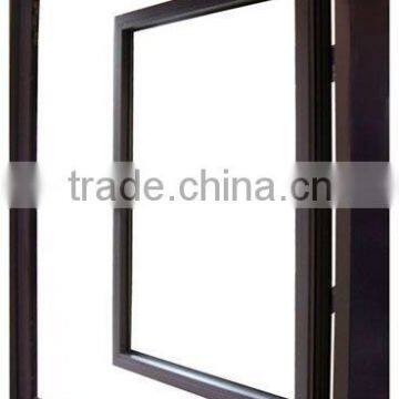 Aluminum casement window glass casement window