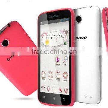 KOMAY Original Lenovo A516 Mobile Phone MTK6572 Dual Core 1.2GHz 4.5 inch IPS 854x480 4GB ROM Android 4.2 2 Cameras 5.0MP GPS