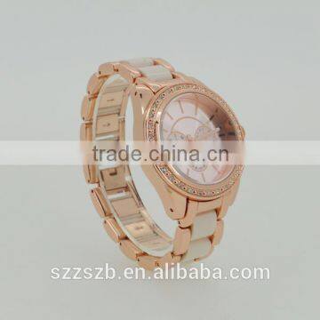 Hot Sale Fashion Elegance Sapphire Ceramic Watch photo-3