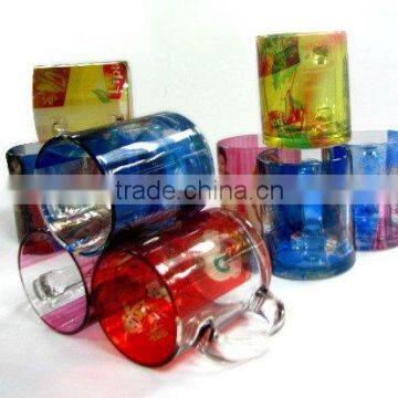 11oz glass sublimation coated mug