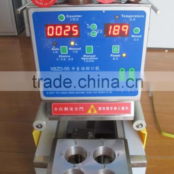 4 cups Coffee Capsule Filling and sealing Machine