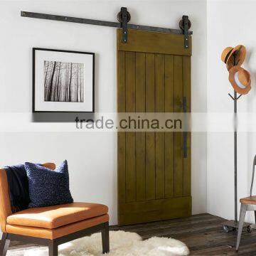 Custom Built Single Sliding Plank Barn Farm Door Veneer New Door Designs