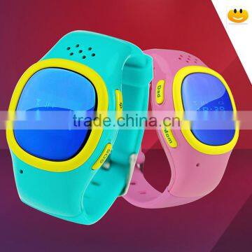 Kids waterproof cell phone watch with gps tracker wrist watch