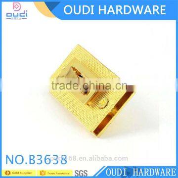 2016 the Most Popular Zinc Alloy Light Gold Bag Accessories Turn Lock.