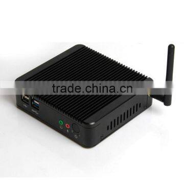 Low Price X29-J1900 Celeron Quad Core Thin Mini Itx Fanless i3 Fanless Desktop PC Support MIC 2G RAM 500G HDD