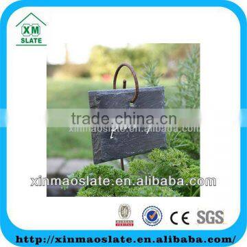 [factory direct] hot sale 4pcs/setss ardoise slate custom plant labels