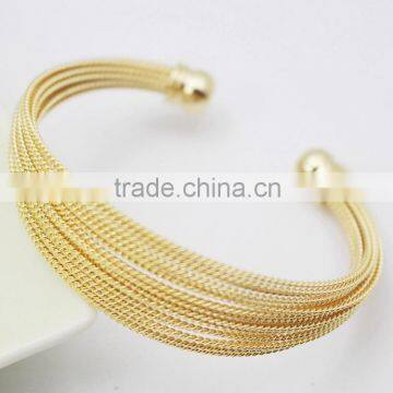 Fashion Indian Gold 316L Stainless Steel Accessories for Women Bracelet