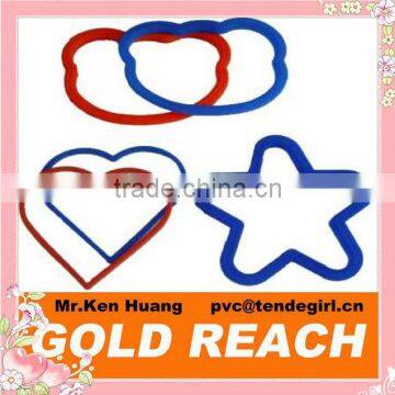 Heart & Round Silicone Egg Ring