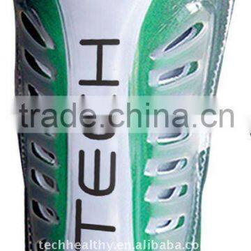 transparent soccer shin guard