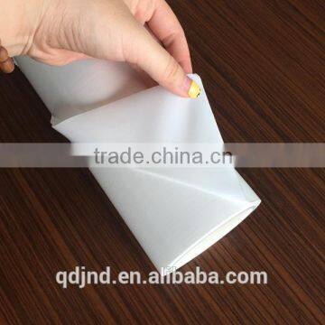 white PE protection film for PVC sheet