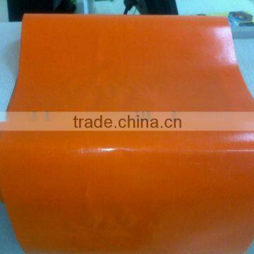 Orange waterproof pvc tarpaulin&pvc tarps