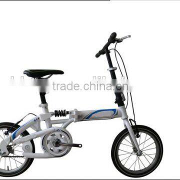 16" adult suspension folding bicycle / cheap folding bike for hot sale