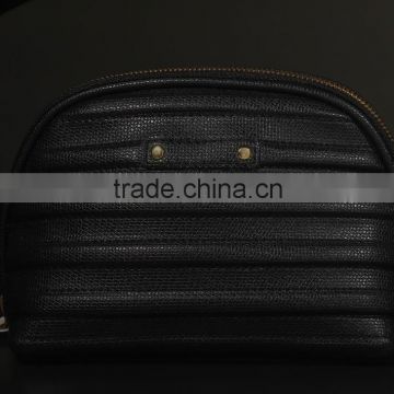 2016 new wrinkle PU cosmetic bag