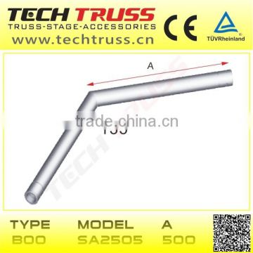 135 degree corner for aluminium single connection bar