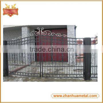 Decorative Wrought Iron Metal Gate Designs photo-6
