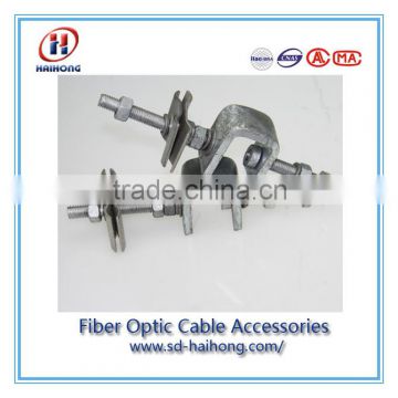 Down lead clamp optical cable clamp communication industry fitting Ferreteria electrica overhead lines fitting