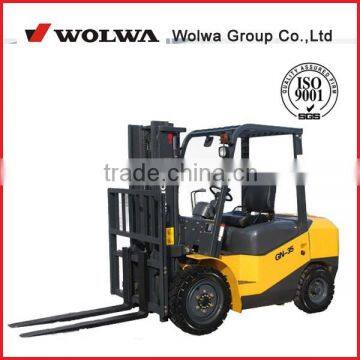 reliable direct factory 3.5tT diesel forklift truck from wolwa for sale