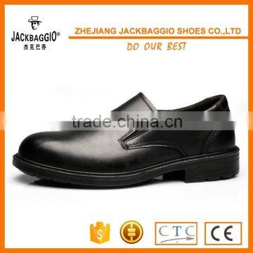 2016 Newest Waterproof Black Leather Safety Shoes Price Low photo-3