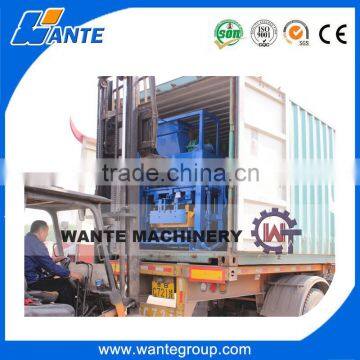 WANTE BRAND QT40-1motor Engine Manual Block Machine for Small Business photo-5