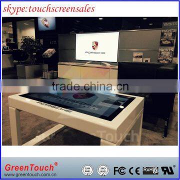 Super HD 65 inch 8K multi touch foil table,interactive touch screen foil display