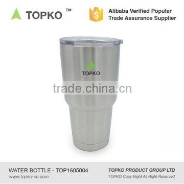 TOPKO Rambler Bottle Stainless Steel Cup with Lid