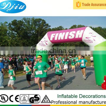 DJ-GM-17 inflatable finish line arch inflatable arch price advertising product