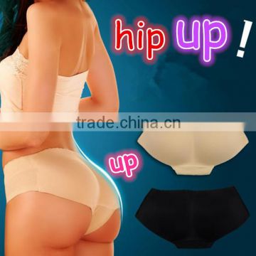 Seamless butt lifter panties artificial bum booster sexy panties with pad