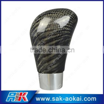 leather red stitch gear shift knob