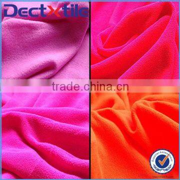 Cheap price cheap polar fleece fabric fireproof fabric two side brush made in China