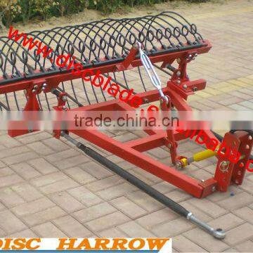 professional pasture hay rake machine in farm