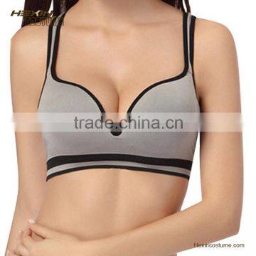 Ladies Sexy Open Front Fitness Tank Top photo-3