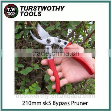 taiwan 8" 210mm sk5 BLADE ALUMINUM classic PVC Bypass Pruning shear