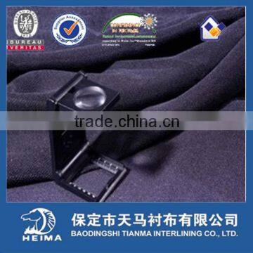 garment woven interlining fusible interlining 8306 for coats fabric