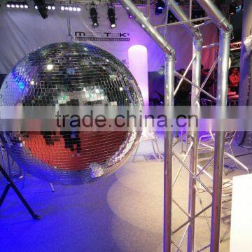 Silver or Black Color 30cm/40cm /50/60cm Diameter Christmas Hanging Decorating Mirror Balls With Plastic or Fiberglass Core photo-2