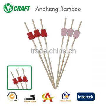 Creative bamboo craft decorative skewers for food