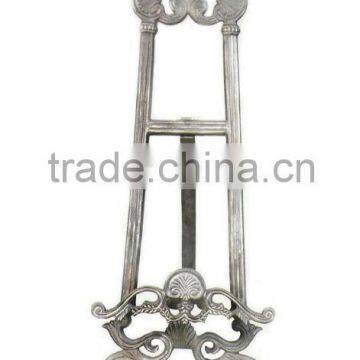 Tall display stand, silver easel stand, display stands