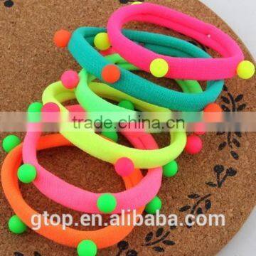 Wholesale rubber elastic hair circle cheap good quality R-0013