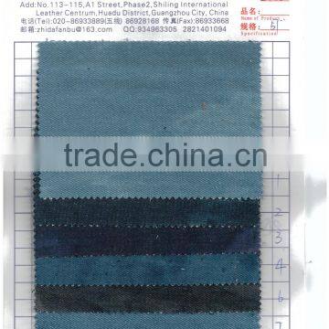 Wholesale 100% Cotton Yarn Dyed Woven Twill Denim Fabric for bag shoes