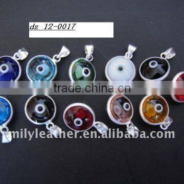 MEB085 colorful Evil eye pendant