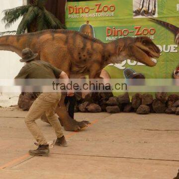 Theme Park equipments artificia dinosaur costume for adults