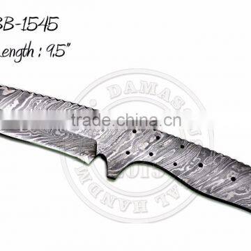 Damascus Steel Knife Blade Blank DD-BB-1545