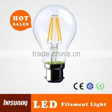 Replacement for 40W incandescent bulb GLS 4W A60 led Filamenbt bulb B22