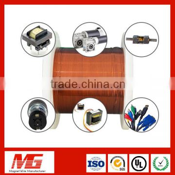 class 180 coil self bonding magnet fine flat enameled copper wire