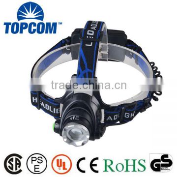 Zoomable Led Headlamp10W Most Powerful recharge led headlamp