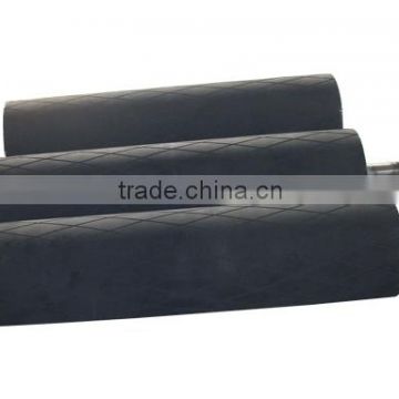 Black rubber roll for paper machine press section