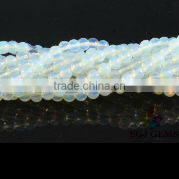 6mm Round Opaline Opalite Glass Cheap Wholesale Beads