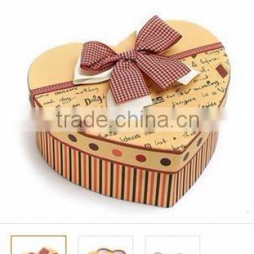 heart kraft paper box