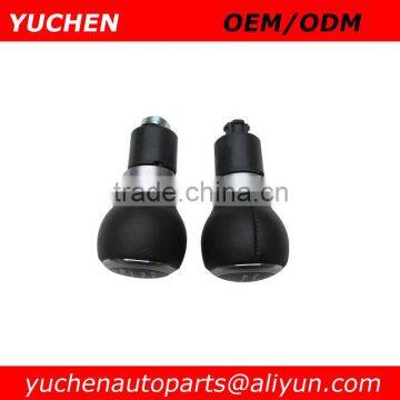 YUCHEN Car Shift Gear Knob With Geninue Leather For VW Passat B6 B7 CC 3C (2005-2013)