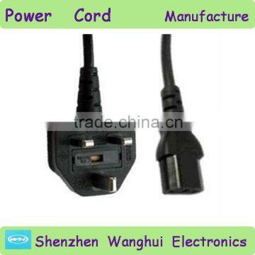 250V 13A UK power cord BS